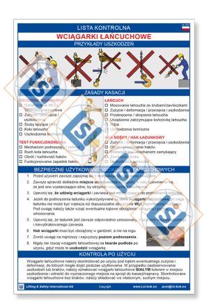 Sjekkliste A3: Taljer - POLSK