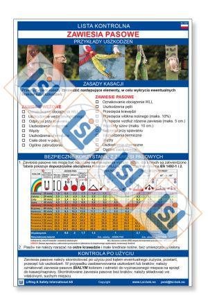 Sjekkliste A3: Fiberstropper - POLSK