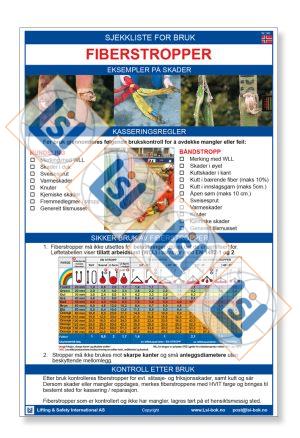 Sjekkliste A3: Fiberstropper