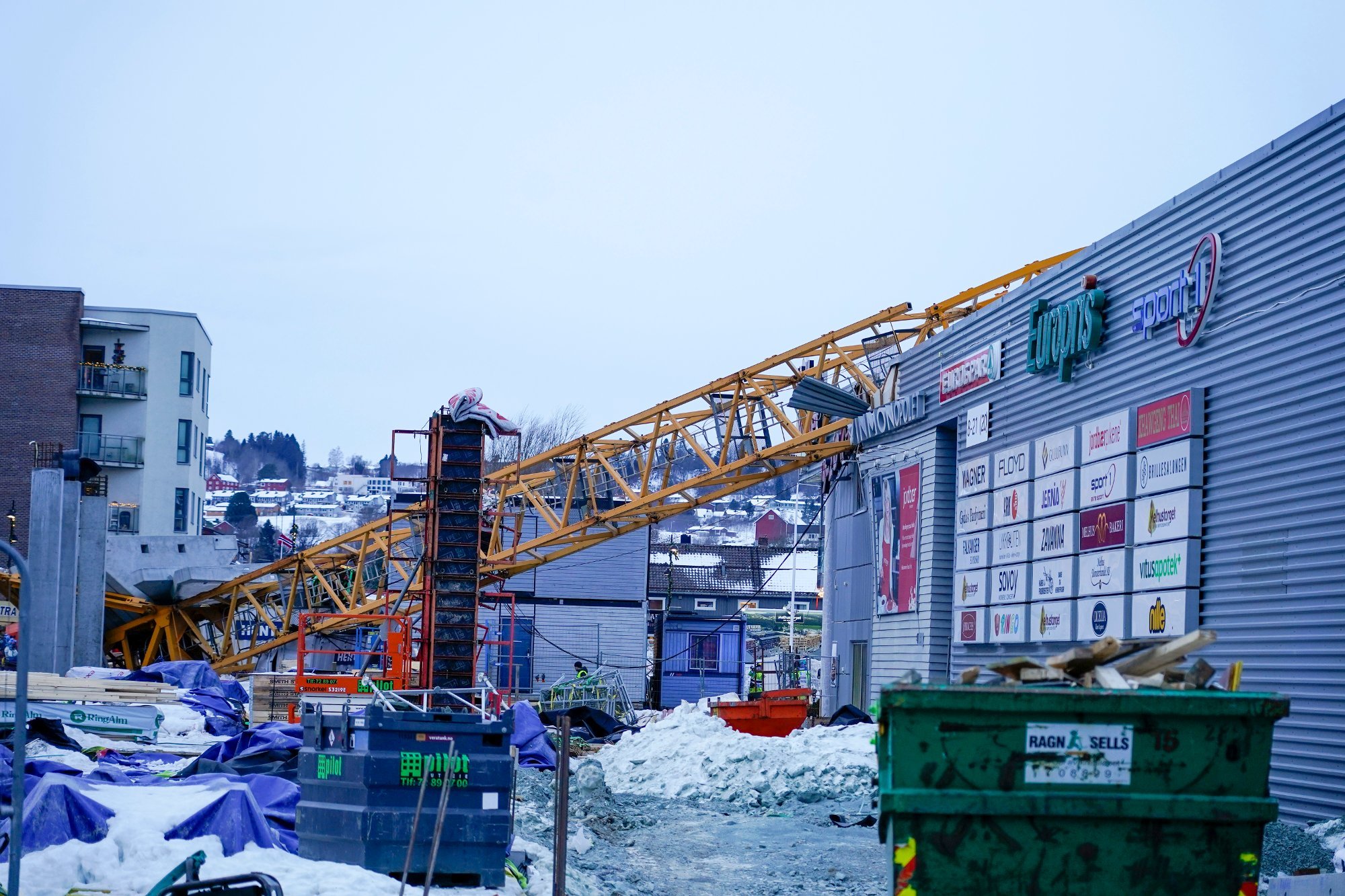 Nina Lise (56) døde i kranvelten. Nå er saken avsluttet